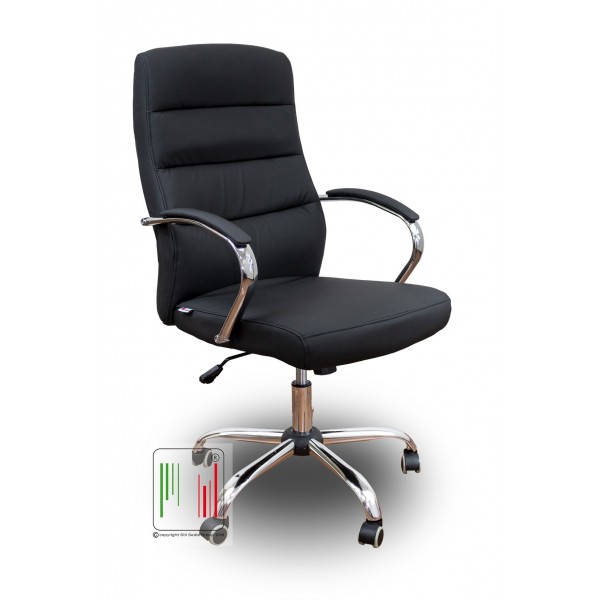 Poltrona sedia Ufficio ergonomica professionale Girevole In ecopelle