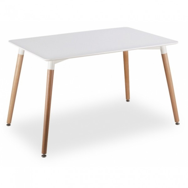 Tavolo da pranzo rettangolare in legno (140x80 cm) Royal Design